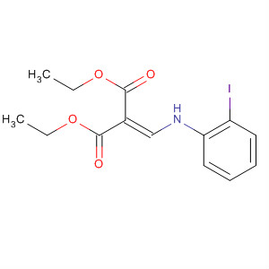 Diethyl 2-((2-iodophenylamino)methylene)malonate Structure,49713-38-4Structure