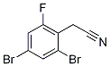 2,4-Dibromo-6-fluorophenylacetonitrile Structure,497181-24-5Structure