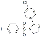 Thiazolidine, 2-(4-chlorophenyl)-3-[(4-iodophenyl)sulfonyl]- (9ci) Structure,497234-89-6Structure