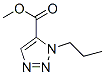 1H-1,2,3-triazole-5-carboxylicacid,1-propyl-,methylester(9ci) Structure,497855-40-0Structure