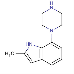 2-Methyl-7-(1-piperazinyl)-1h-indole Structure,497964-02-0Structure