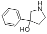 3-Phenyl-3-pyrrolidinol Structure,49798-31-4Structure