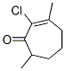 2-Cyclohepten-1-one, 2-chloro-3,7-dimethyl- Structure,499197-94-3Structure