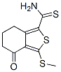 3-(Methylthio)-4-oxo-4,5,6,7-tetrahydro-2-benzothiophene-1-carbothioamide Structure,499771-14-1Structure