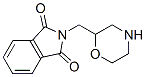 2-(1,4-Oxazinan-2-yl methyl)-1H-isoindole-1,3(2H) dione Structure,499771-20-9Structure