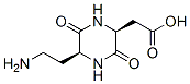 2-Piperazineacetic acid, 5-(2-aminoethyl)-3,6-dioxo-, (2s,5s)-(9ci) Structure,499774-99-1Structure