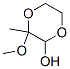 1,4-Dioxan-2-ol, 3-methoxy-3-methyl-(9ci) Structure,499782-36-4Structure