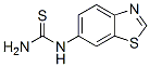 (9CI)-6-苯并噻唑硫脲結構式_499984-83-7結構式