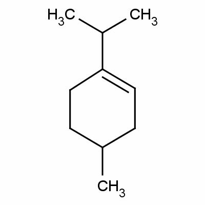 Cyclohexene, 4-methyl-1-(1-methylethyl)- Structure,500-00-5Structure