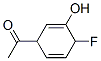 Ethanone,1-(4-fluoro-3-hydroxy-2,5-cyclohexadien-1-yl)-(9ci) Structure,500002-93-7Structure