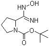 1-Boc-2-(N-hydroxycarbamimidoyl)pyrrolidine Structure,500024-95-3Structure