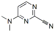 2-Pyrimidinecarbonitrile,4-(dimethylamino)-(9ci) Structure,500160-46-3Structure