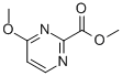 4-Methoxy-2-pyrimidinecarboxylic acid methyl ester Structure,500160-56-5Structure