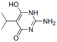 4(1H)-pyrimidinone,2-amino-6-hydroxy-5-(1-methylethyl)-(9ci) Structure,500161-23-9Structure