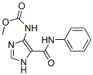 Carbamic acid,[5-[(phenylamino)carbonyl ]-1h-imidazol-4-yl ]-,methyl ester Structure,500202-18-6Structure