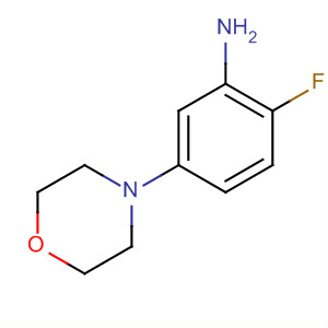 2-Fluoro-5-morpholin-4-yl-phenylamine Structure,500206-01-9Structure