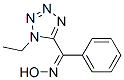 Methanone,(1-ethyl-1h-tetrazol-5-yl)phenyl-,oxime (9ci) Structure,500206-57-5Structure