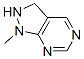 1H-pyrazolo[3,4-d]pyrimidine,2,3-dihydro-1-methyl-(9ci) Structure,500315-97-9Structure