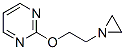 Pyrimidine,2-[2-(1-aziridinyl)ethoxy]-(9ci) Structure,500342-22-3Structure