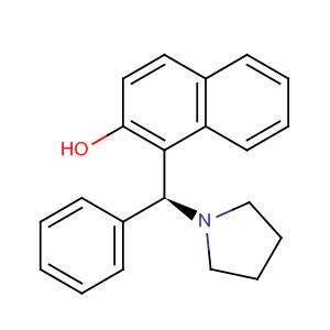 1-((S)-苯基(吡咯烷-1-基)甲基)萘-2-醇結構式_500352-91-0結構式