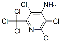 4-Amino-3,5,6-trichloro-2-(trichloromethyl)pyridine Structure,5005-62-9Structure