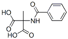 Propanedioic acid,(benzoylamino)methyl-(9ci) Structure,500534-06-5Structure