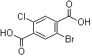 2-Bromo-5-chloroterephthalic acid Structure,500550-60-7Structure