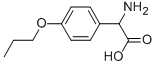 Amino(4-propoxyphenyl)aceticacid Structure,500695-51-2Structure