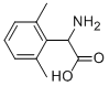 Benzeneacetic acid,a-amino-2,6-dimethyl- Structure,500695-53-4Structure