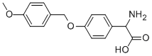 Dl-4-[(4-methoxyphenyl)methoxy]-phenylglycine Structure,500695-73-8Structure