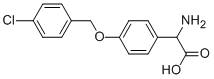 Dl-4-[(4-chlorophenyl)methoxy]-phenylglycine Structure,500695-74-9Structure