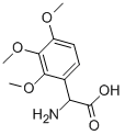 Amino-(2,3,4-trimethoxy-phenyl)-aceticacid Structure,500696-02-6Structure