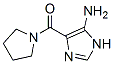 Pyrrolidine, 1-[(5-amino-1h-imidazol-4-yl)carbonyl]- (9ci) Structure,500696-21-9Structure