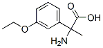 Benzeneacetic acid,alpha-amino-3-ethoxy-alpha-methyl-(9ci) Structure,500697-94-9Structure