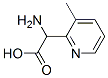 2-Amino-2-(3-methylpyridin-2-yl)acetic acid Structure,500755-94-2Structure