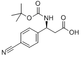 (S)-Boc-4-cyano-β-Phe-OH Structure,500770-82-1Structure