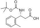 Benzenepropanoic acid, β-[[(1,1-dimethylethoxy)carbonyl]amino]-2-methyl-, (βR)- Structure,500770-86-5Structure