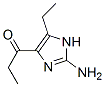 1-Propanone,1-(2-amino-5-ethyl-1h-imidazol-4-yl)-(9ci) Structure,500774-43-6Structure