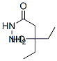 Pentanoic acid,3-ethyl-3-hydroxy-,hydrazide Structure,500794-56-9Structure