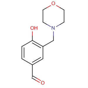 4-Hydroxy-3-morpholin-4-ylmethyl-benzaldehyde Structure,500859-96-1Structure