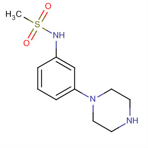 N-(3-(piperazin-1-yl)phenyl)methanesulfonamide Structure,500882-30-4Structure