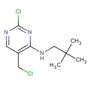 2-Chloro-5-(chloromethyl)-N-(2,2-dimethylpropyl)-4-pyrimidinamine Structure,501000-26-6Structure