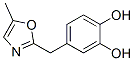 1,2-Benzenediol ,4-[(5-methyl-2-oxazolyl)methyl ]-(9ci) Structure,501006-19-5Structure