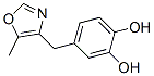 1,2-Benzenediol ,4-[(5-methyl-4-oxazolyl)methyl ]-(9ci) Structure,501006-25-3Structure