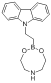 2-(9H-carbazolyl)ethylboronic acid diethanolamine ester Structure,501014-45-5Structure