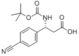 (R)-Boc-4-cyano-β-Phe-OH Structure,501015-22-1Structure