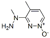 Pyridazine,4-methyl-3-(1-methylhydrazino)-,1-oxide (9ci) Structure,501074-36-8Structure