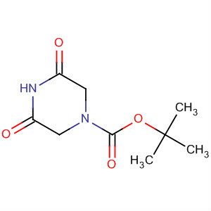 Tert-butyl 3,5-dioxopiperazine-1-carboxylate Structure,501127-89-5Structure