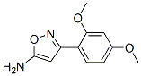 3-(2,4-Dimethoxy-phenyl)-isoxazol-5-ylamine Structure,501326-00-7Structure