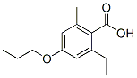 Benzoic acid,2-ethyl-6-methyl-4-propoxy-(9ci) Structure,501357-78-4Structure